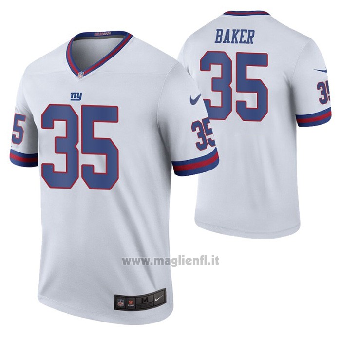 Maglia NFL Legend New York Giants Deandre Baker Color Rush Bianco